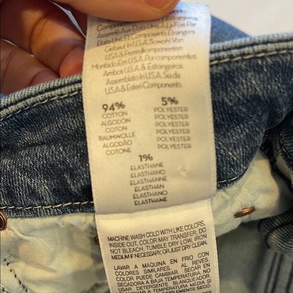 MOTHER High Waisted Looker Ankle Chew Jeans Size 26 Just Like the Ones We Used - Picture 5 of 8